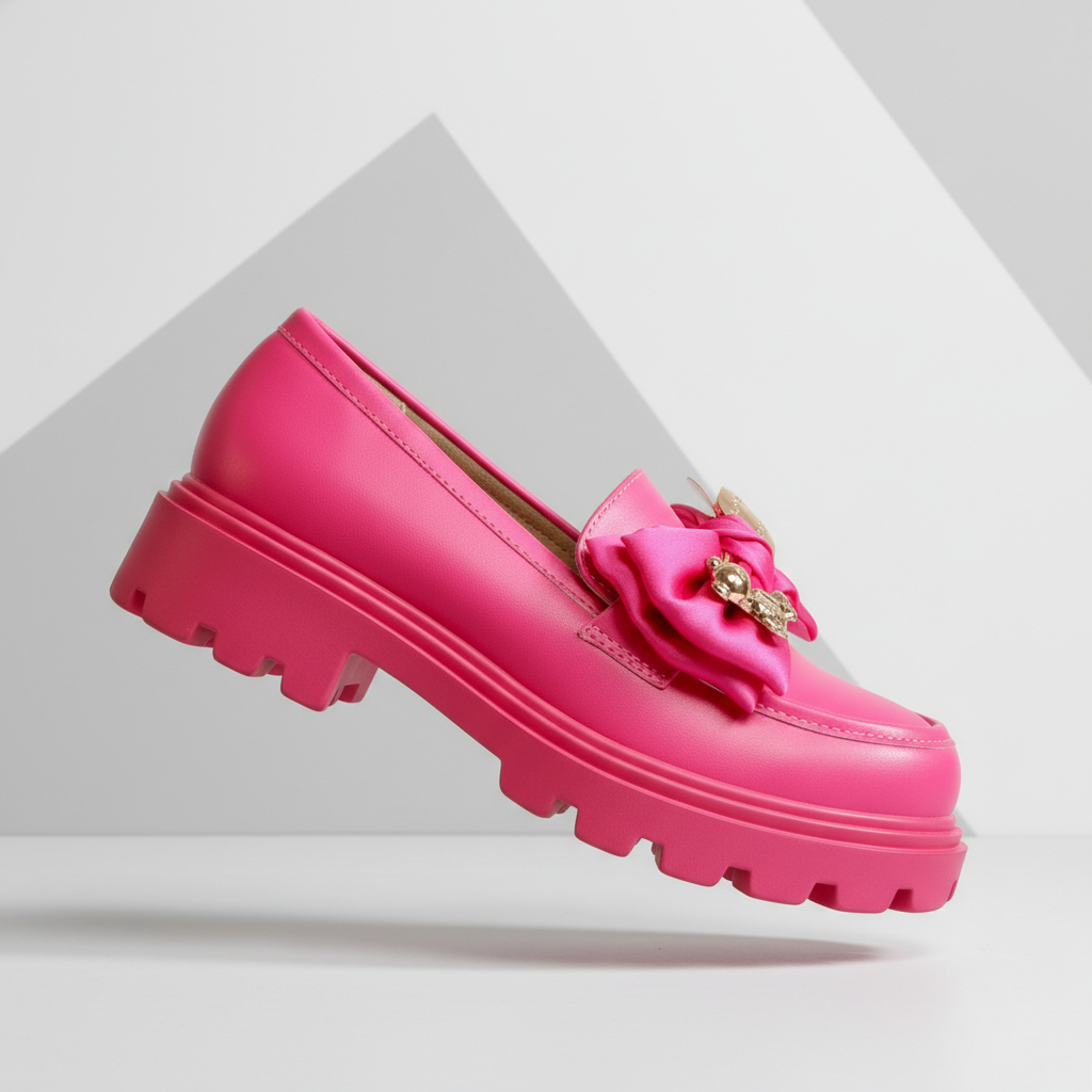 A2385-5 Růžové dámské volnočasové boty