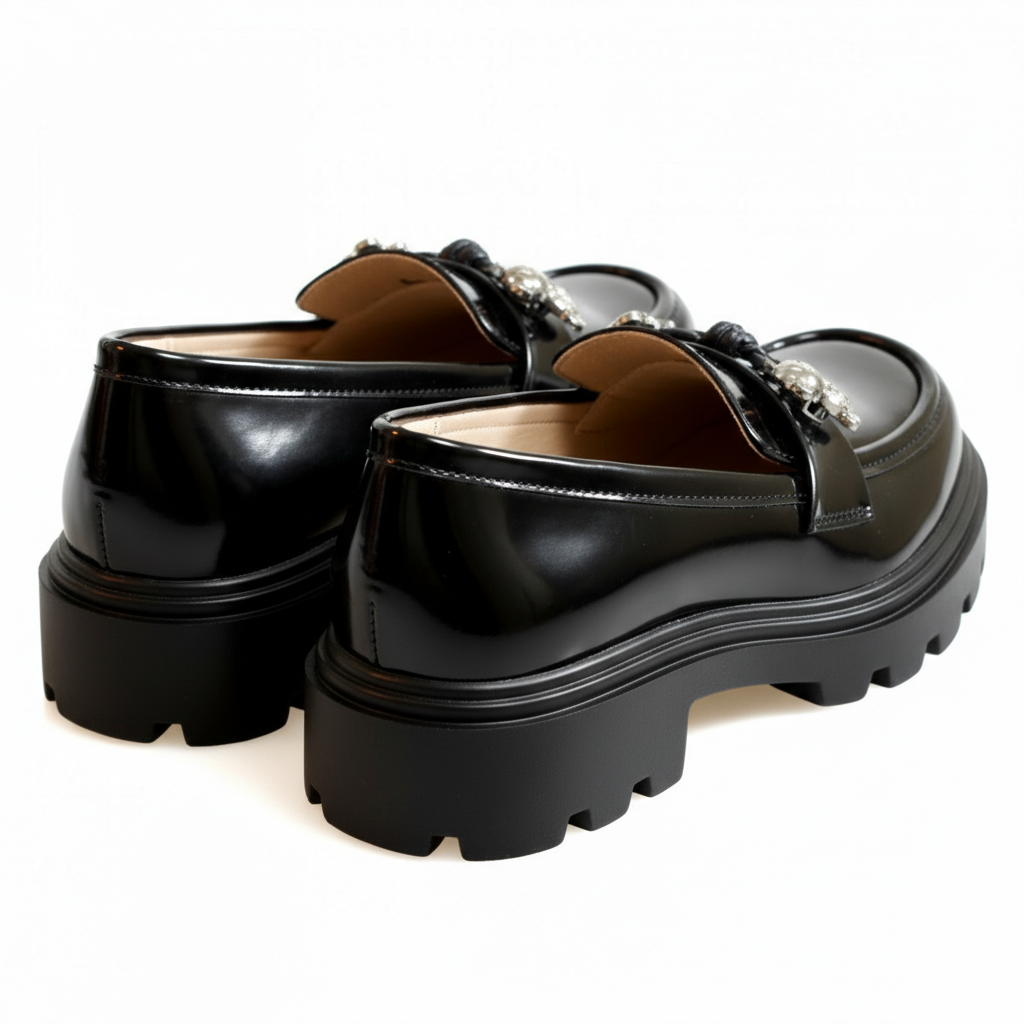 A2387-1 Černé dámské volnočasové boty