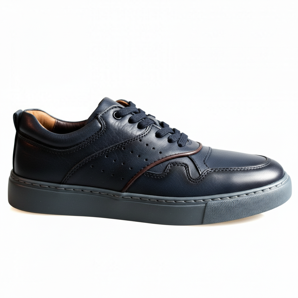 673003 Navy Men's Shoes