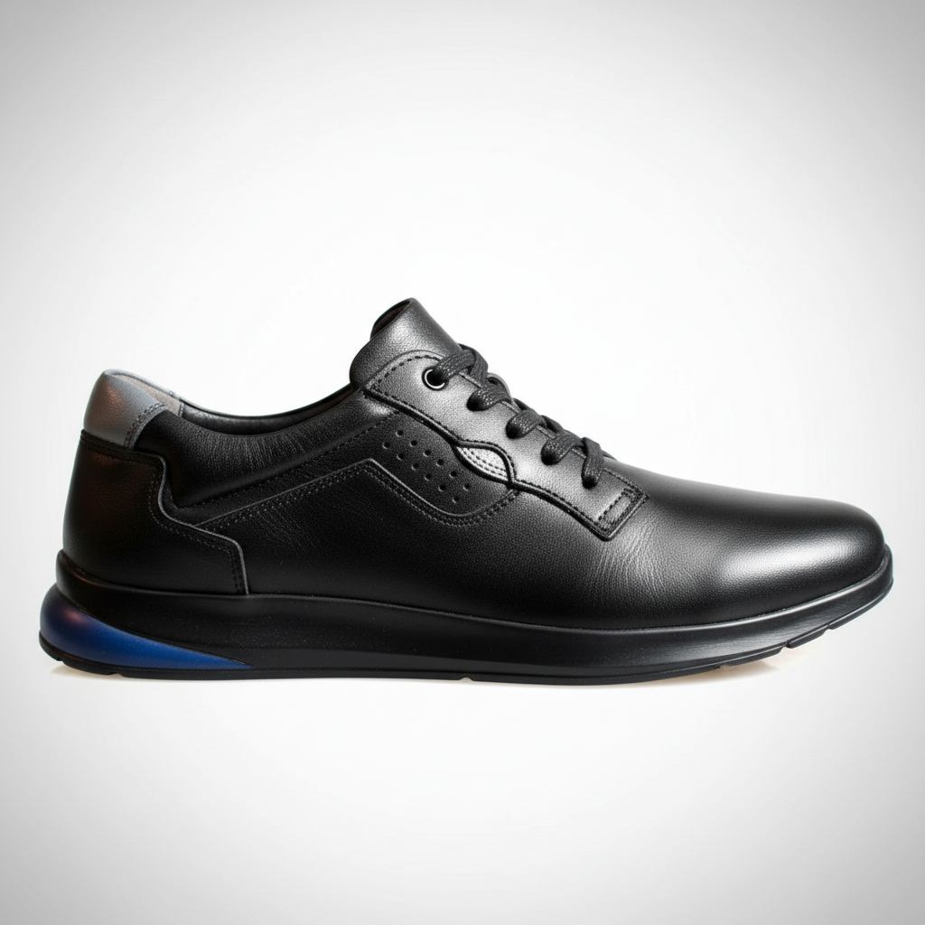 673005 Fekete férfi cipő