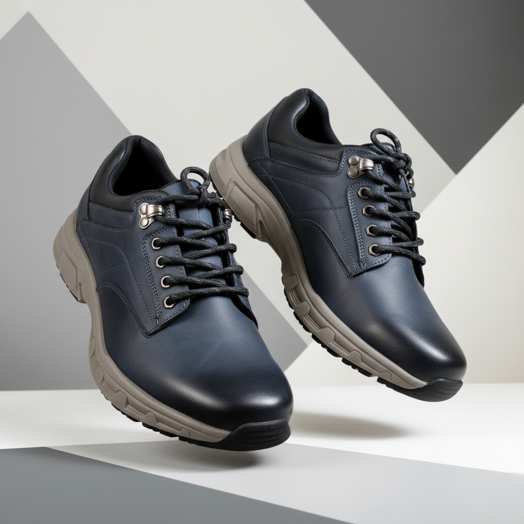 B61859-2 Blue Men's Shoes