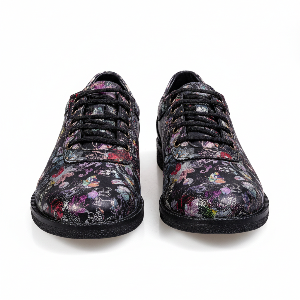 033 Black – Premium Women’s Genuine Leather Everyday Shoes