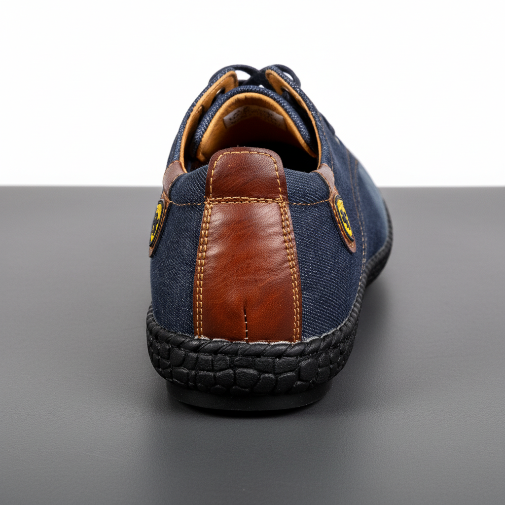 S577 Blue – Men’s Lightweight Textile Everyday Shoes