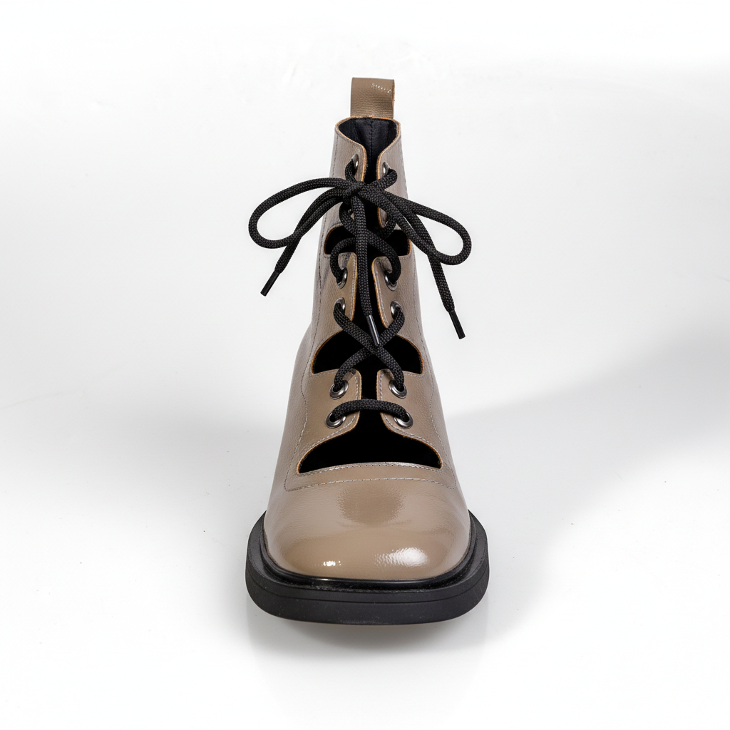 Z820 Vizon – Women’s Open-Side Lace-Up Gloss Boots