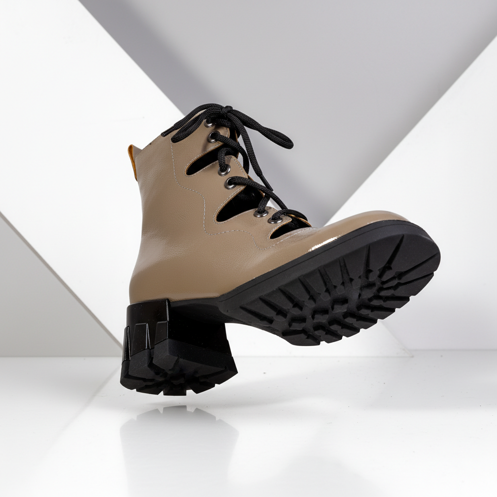 Z820 Vizon – Women’s Open-Side Lace-Up Gloss Boots