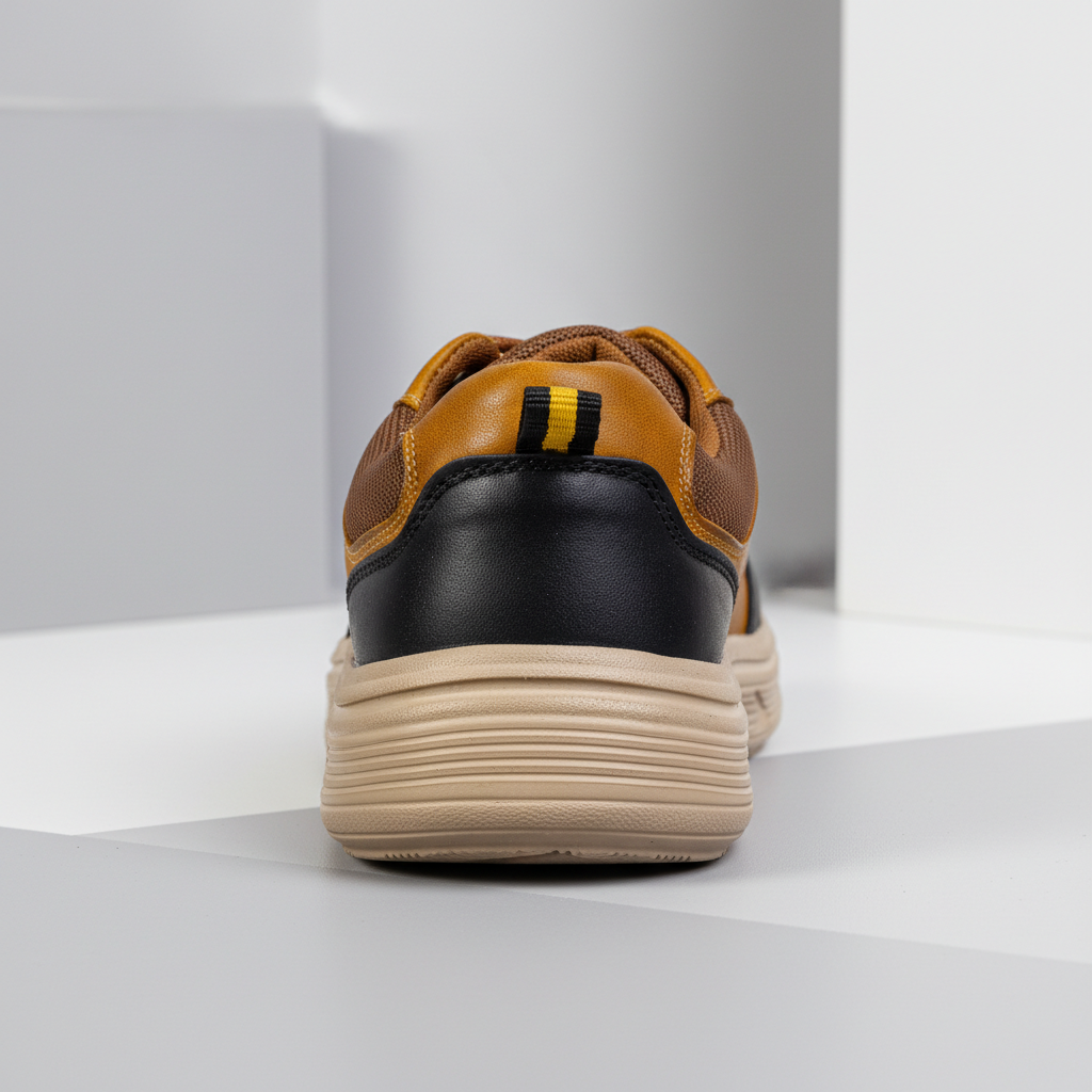 K363 Camel – Premium Men’s Genuine Leather Everyday Shoes