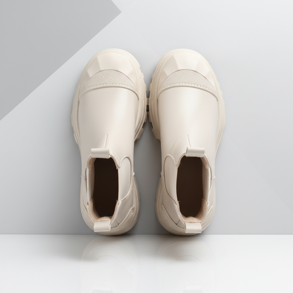 0312-2 Beige – Stylish Women’s Ankle Boots