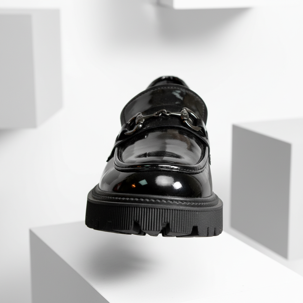 JK968 Černá – Elegantní dámské boty z pravé kůže