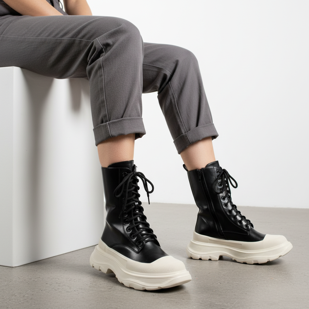 0318 Black Women's Boots