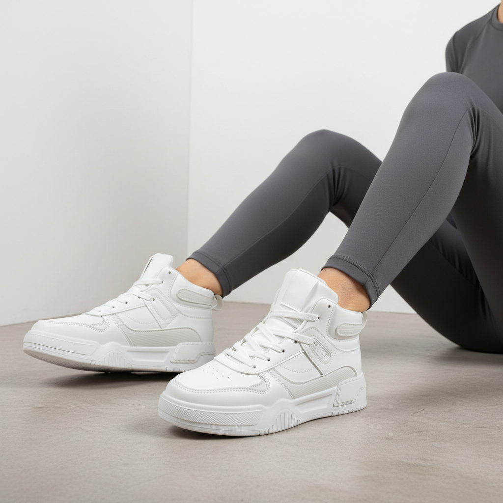 A-058-54 Fehér női tornacipő