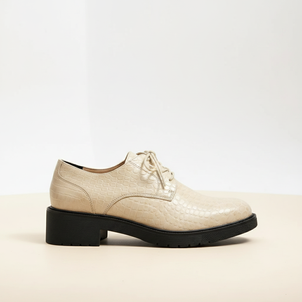 N912-3 Bežové elegantní dámské boty na každodenní nošení